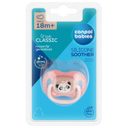 Cumlík silikónový čerešnička Exotic animals 18 m+ 1 ks Canpol babies