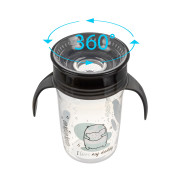 Nevytekajúci hrnček 360° 240 ml Akuku