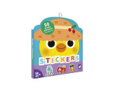 Veľké samolepky Jar 50 ks Stickers Janod