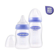 Dojčenská fľaša s NaturalWave TM cumlíkom Lansinoh