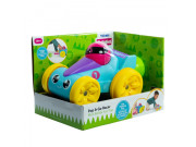 Pretekárske autíčko modré s vystreľovacími loptičkami Toomies