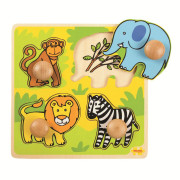 Moje prvé vkladacie puzzle safari Bigjigs Toys