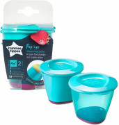 Nádobky na jedlo s mäkkým dnom Explora 2 ks