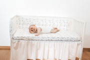 Bavlnená prestieradlo s gumou Print 60 x 120 cm Babymatex