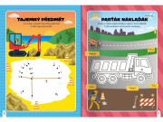 Bágre a nákladiaky Aktivity so samolepkami