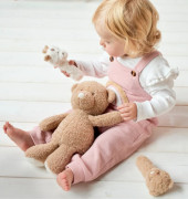 Hračka plyšová Teddy medvedík 30 cm Nattou