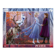 Puzzle doskové Ľadové kráľovstvo II/Frozen II 37x29 cm 40 dielikov