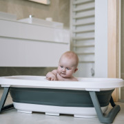 Detská skladacia vanička White/Grey Freeon