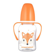 Fľaša úzkohrdlá s úchytmi Cute Animals 120 ml Cabpol babies