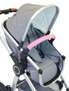 Poťah na madlo kočíka na suchý zips Emitex