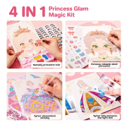 Kreatívna sada Princess Glam 4v1