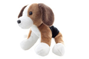 Plyšový pes bígel 14 cm