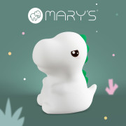 LED silikónová nočná lampička Rgb - T-Rex Mary's