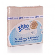 KIKKO Detské plienky z biobavlny Organic 70x70 (5 ks) Bird Eye Natural - 5ks