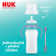 Fľaštička na učenie so slamkou Perfect Match 260 ml Nuk