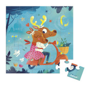 Blahoželanie k narodeninám s puzzle Janod