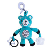 Hrkálka plyš 30 cm záves na postieľku/kočík 0 m+ babyted