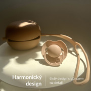 Cumlík svietiaci silikónový dynamický Prime 6-18 m 2 ks Ivory/Blush Lovi