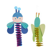 Kreatívna sada Prvé skladanie Chrobáčiky a Motýle závesná dekorácia Craft Kit Haba