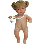 Realistická bábika Joelle so zvukmi a mäkkým látkovým telom 38 cm Llorens