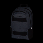 Študentský batoh + etue Oxy Sport Grey Melange