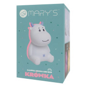 LED silikónová nočná lampička Rgb - kravička Mary's