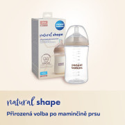 Fľaša antikoliková Natural Shape 330 ml Canpol babies