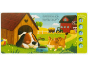 Čo počuješ na farme? Prvé zvuky pre bábätko Sarah Dietz