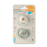 Cumlíky silikónové symetrické 6 - 18 m, 2 ks BabyOno