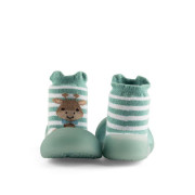 Ponožkové topánočky Blue Giraffe Chameleon