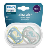 Cumlík Ultra air Obrázok 18 m+ (veľryba), 2 ks Philips Avent