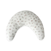 Vankúš na dojčenie Huggy 150x60x37 cm Basic Mušelín Small Twigs Ceba