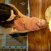 Súprava plienok bambusová mušelínová 3 ks Moussy 68 x 68 cm Petite&Mars