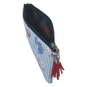 Kozmetická taška Day Navy Flowers