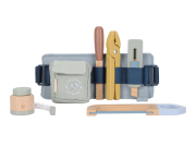 Opasok s dreveným náradím Blue Little Dutch