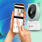 Videoopatrovateľka detská otočná digitálna/IP camera Ivo Neno