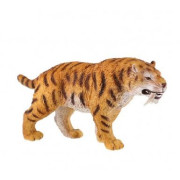 Tiger šabľozubý zooted plast 13 cm