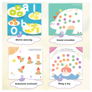 Kreatívna kniha Maľovanie prstami s pečiatkami Jarmelo