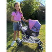 Skladací kočík pre bábiky 3 v 1 s taškou Magic Bubble 2024 - 73 cm DeCuevas