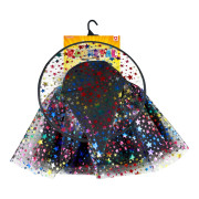 Detský kostým čarodejnice hviezda tutu sukne s klobúkom