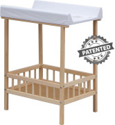 Prebaľovací pult Scarlett Spájka ECO Oslík biely