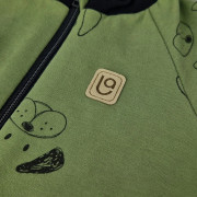 Mikina rozopínacia zelená psíkovia Little Angel