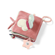 Senzorická látková knižka Rabbit Karo pre bábätká BabyOno