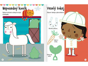 Veľké samolepky pre malé ruky Farma