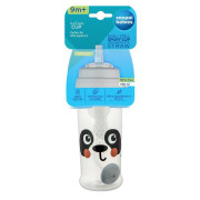 Fľaša nevylievacia športová so slamkou a závažím BabiesBoo 350 ml Canpol babies