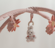 Hracia deka s hrazdou zajačik Miffy Lucky Blossom Little Dutch