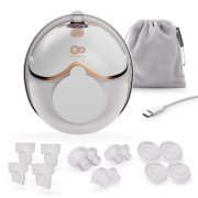 Odsávačka materského mlieka Single Hands-free Mamaflow Kinderkraft