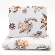 Obojstranný Set z Velvet do kočíka New Baby