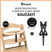 Drevená stolička Arketa dub masív Hauck