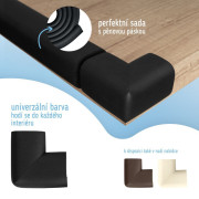 Ochrana rohov a hrán penová sada 4 ks Sipo